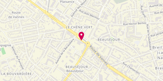 Plan de RIAUD Xavier, 145 Route de Vannes, 44800 Saint-Herblain