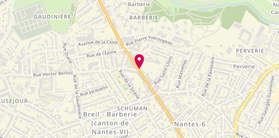 Plan de LEPINE REIGNIER Cécile, 51 Boulevard Robert Schuman, 44300 Nantes