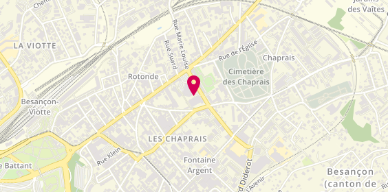 Plan de BARDIERE Marie, 11 C Rue Alexis Chopard, 25000 Besançon