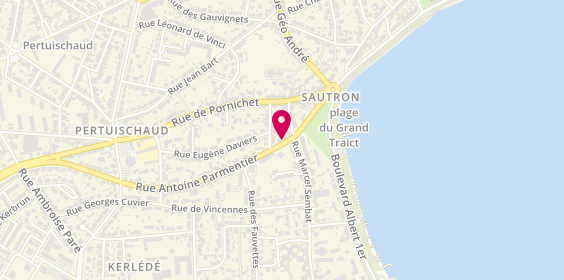 Plan de D'AVIGNEAU THIBAUD Marie, 20 Rue Antoine Parmentier, 44600 Saint-Nazaire