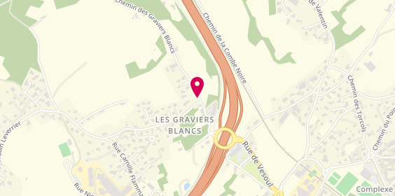Plan de GOUET Jean Sébastien, 35 Chemin des Graviers Blancs, 25000 Besançon