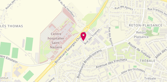 Plan de MONNIER Pauline, 5 Rue des Troenes, 44600 Saint-Nazaire