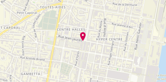 Plan de THEBAUD David Hélène, 71 Rue de la République, 44600 Saint-Nazaire