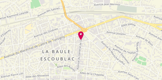 Plan de VRIGNAUD Fabrice, 124 Avenue du Général de Gaulle, 44500 La Baule-Escoublac