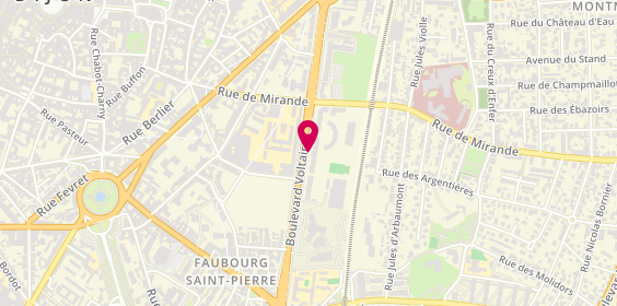Plan de BOURNIGAULT Arnaud, 15 Bis Boulevard Voltaire, 21000 Dijon
