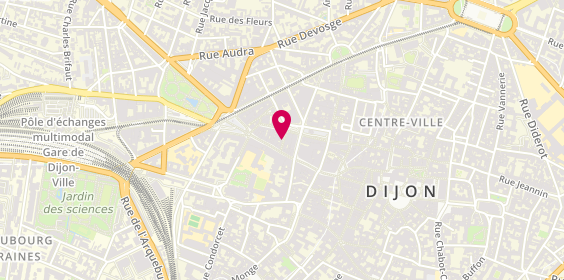 Plan de BAHUREL-BICHET Nathalie, 4 Rue Mably, 21000 Dijon