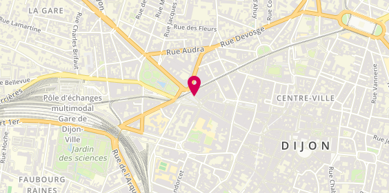 Plan de BOURDARIE Alexis, 10 Place Darcy, 21000 Dijon