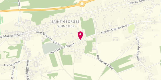 Plan de BOCHIN Pierre, 115 Rue Clément Bayard, 41400 Saint-Georges-sur-Cher