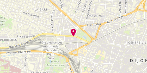 Plan de VUILLEMIN Aurélie, 5 Rue des Perrières, 21000 Dijon