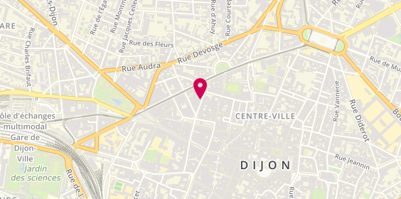 Plan de DURAND Magali, 15 Rue du Chateau, 21000 Dijon