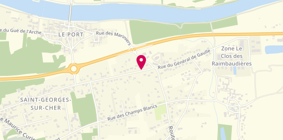 Plan de BOISSEAU Rachel, 357 Rue du General de Gaulle, 41400 Saint-Georges-sur-Cher