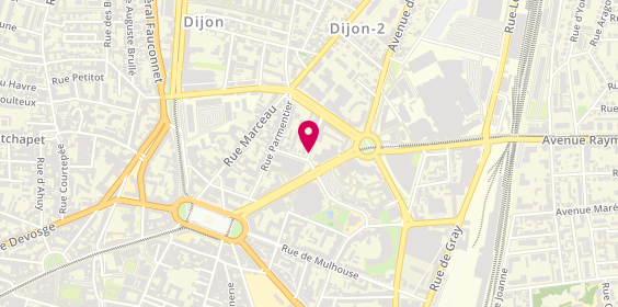 Plan de SIMON Olivier, 34 Rue Louis Blanc, 21000 Dijon