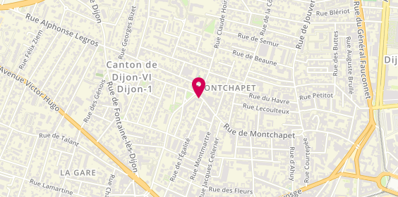 Plan de DARD Paul, 41 Rue Montchapet, 21000 Dijon