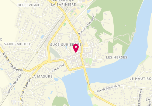 Plan de COUTURIER Céline, 126 Place Charles de Gaulle, 44240 Sucé-sur-Erdre
