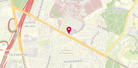 Plan de LAROCHE Cécile, 2 Rue Félix Dujardin, 37170 Chambray-lès-Tours