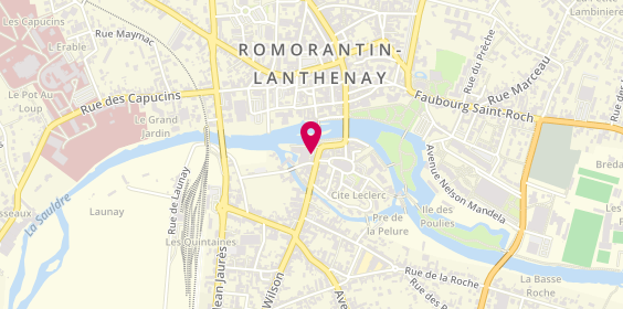 Plan de SXAY Stéphane, 1 Place Jean Moulin, 41200 Romorantin-Lanthenay