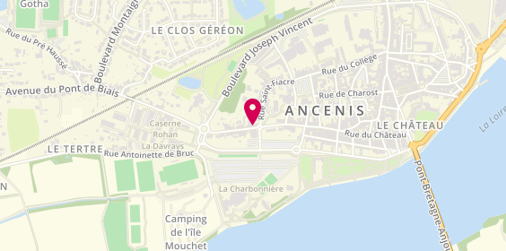 Plan de AISSAOUI Iman, 334 Rue du Général Leclerc, 44150 Ancenis-Saint-Géréon
