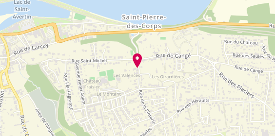 Plan de JOYE Thierry, 5 Rue de la Pinterie, 37550 Saint-Avertin