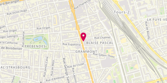 Plan de SABEK Marc, 58 Avenue de Grammont, 37000 Tours