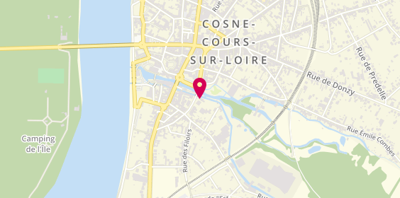 Plan de GUERRIER Thierry, 1 Place Clemenceau, 58200 Cosne-Cours-sur-Loire