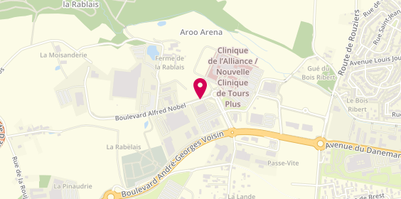 Plan de VILELA Sofia, 3 Boulevard Alfred Nobel, 37540 Saint-Cyr-sur-Loire
