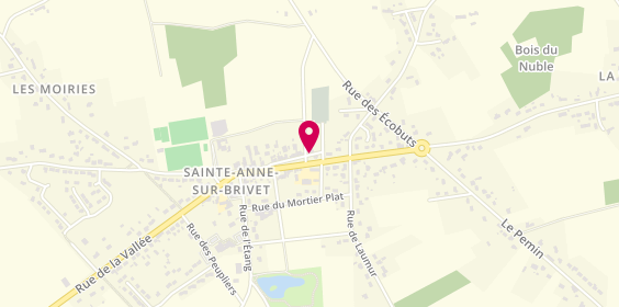 Plan de KOVACS Adina, 35 Place du Commerce, 44160 Sainte-Anne-sur-Brivet
