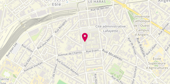 Plan de FERRAND Jean Marc, 15 D Rue de Letanduere, 49000 Angers