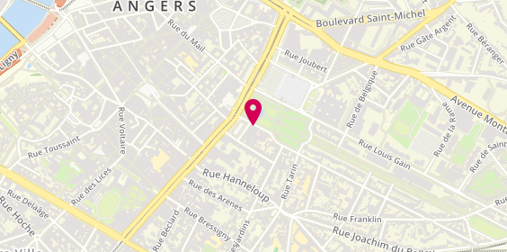 Plan de MONTEIRO Tiago, 2 Rue du Quinquonce, 49100 Angers