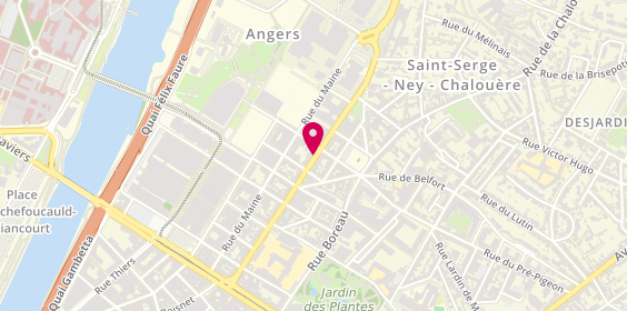 Plan de DERNELLE Béatrice, 14 Avenue Besnardière, 49100 Angers
