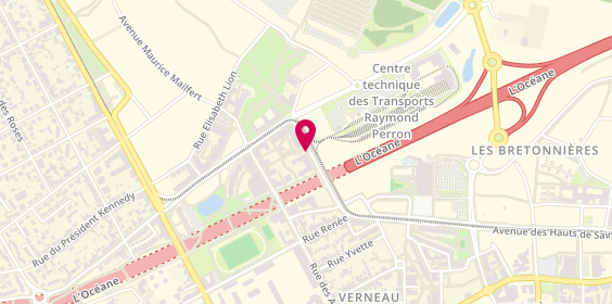 Plan de DAHER Azar Georges, 167 Avenue des Hauts de Saint Aubin, 49100 Angers