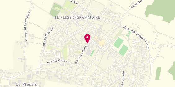 Plan de VIAUD Anne Marie, 22 Rue Saint Gilles, 49124 Le Plessis-Grammoire