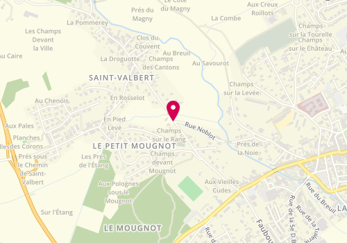 Plan de GAIFFE Cyril, 15 Avenue Saint Valbert, 70400 Héricourt