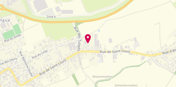 Plan de DUFAY Mathieu, 55 A Rue de Saint Louis, 68220 Hésingue