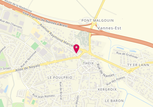 Plan de LECAPLAIN Bastien, 4 Avenue du General de Gaulle, 56450 Theix-Noyalo