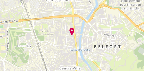 Plan de BOLTZ Philippe, 1 Rue du Gal Jean Baptiste Kleber, 90000 Belfort