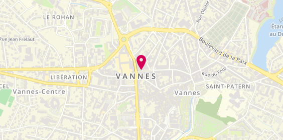 Plan de DESPREZ Franck, 15 Rue Joseph le Brix, 56000 Vannes