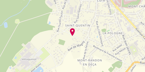 Plan de SAIRE Philippe, 11 Boulevard de Franche Comté, 70200 Lure