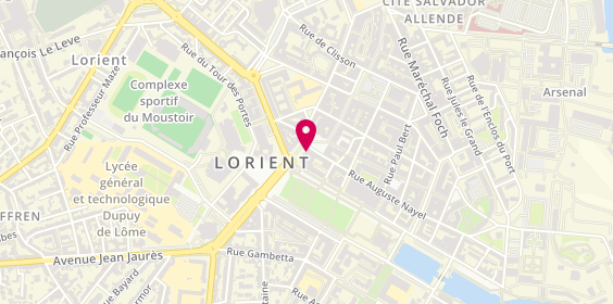 Plan de JÉSUS Laurent, 1 Avenue de Faouedic, 56100 Lorient