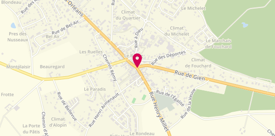 Plan de LAMBERT Christophe, 90 Rue de Gien, 45570 Ouzouer-sur-Loire