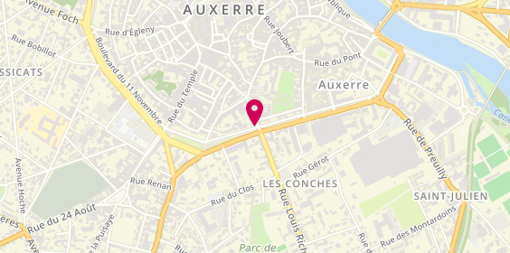 Plan de SAADANI Mouhsine, 23 Boulevard Davout, 89000 Auxerre