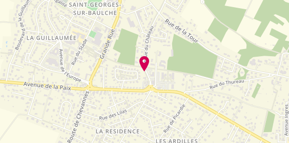 Plan de RIVIERE Emmanuel, 26 Avenue du Chateau, 89000 Saint-Georges-sur-Baulche