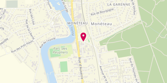 Plan de HAVET Emmanuel, 4 Rue de la Commanderie, 89470 Monéteau