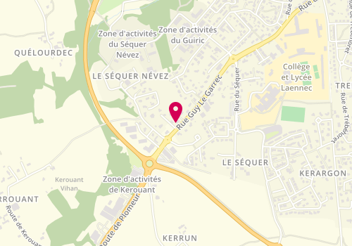 Plan de TROMEUR Laurent, 20 A Rue Guy le Garrec, 29120 Pont-l'Abbé