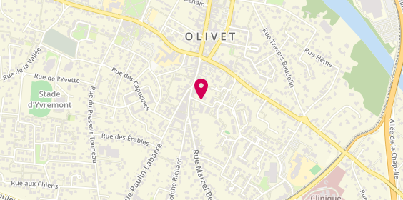 Plan de DARD Olivier, 49 Rue des Savonniers, 45160 Olivet