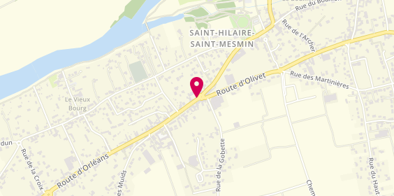 Plan de DEMICHEL Paul, 840 Route d'Orléans, 45160 Saint-Hilaire-Saint-Mesmin