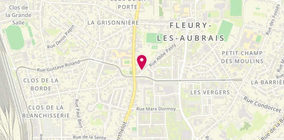 Plan de FAVRE François, 40 Rue Abbé Pasty, 45400 Fleury-les-Aubrais