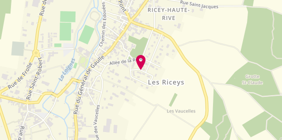 Plan de ANGEL Pierre, 15 Rue des Longues Raies, 10340 Les Riceys