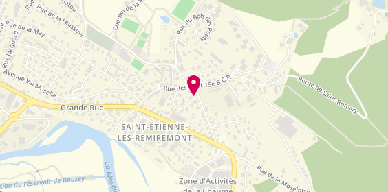 Plan de ANTOINE Christelle, 19 Rue du Champ du Midi, 88200 Saint-Étienne-lès-Remiremont