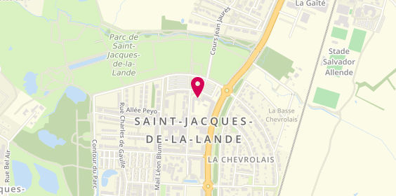 Plan de DAVID Anaïs, 2 Allée de la Morinais, 35136 Saint-Jacques-de-la-Lande
