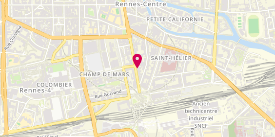 Plan de ROBERT Sébastien, 41 Avenue Janvier, 35000 Rennes